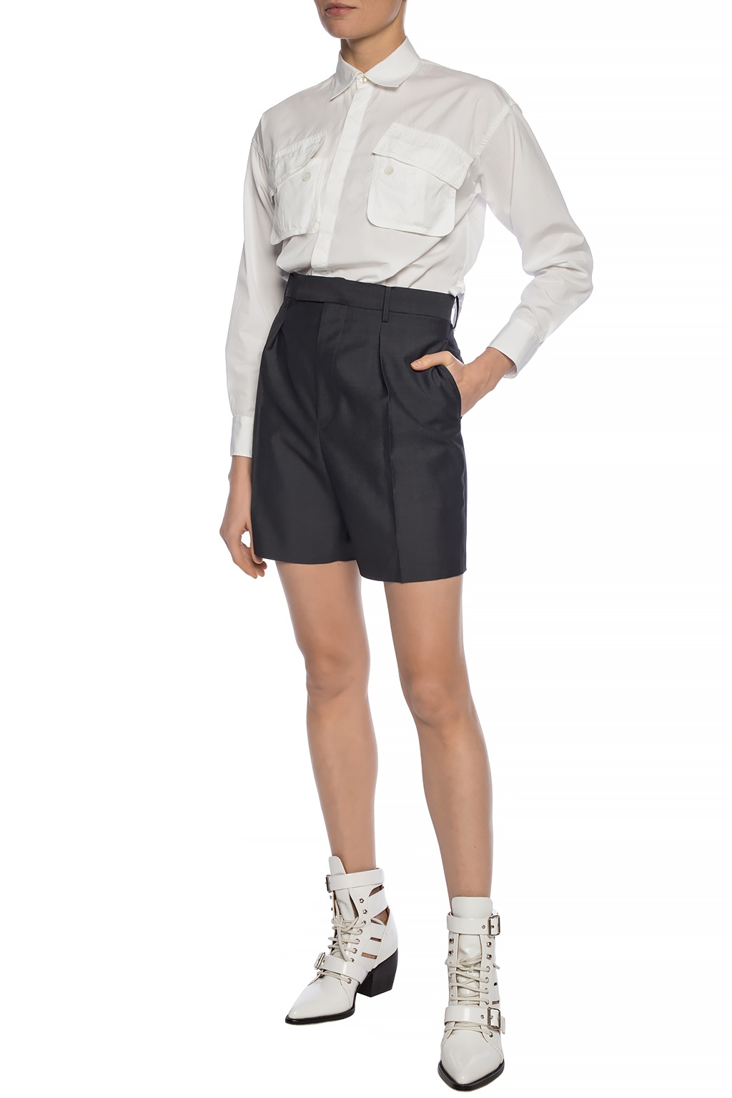 Junya Watanabe Comme des Garçons Pleated shorts | Women's Clothing